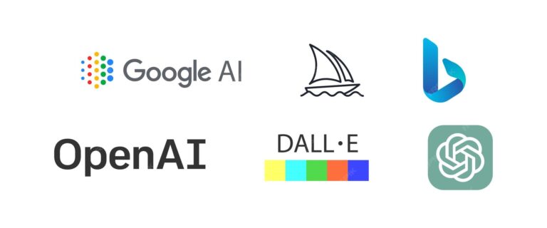 Artificial intelligence set popular logo apps logotype google ai midjourney bing open ai dalle chat gpt vector editorial isolated icon rivne ukraine march 16 2023 833641 1486 1632290847